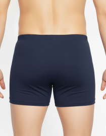 Памучен боксер в тъмно синьо с акценти, 5