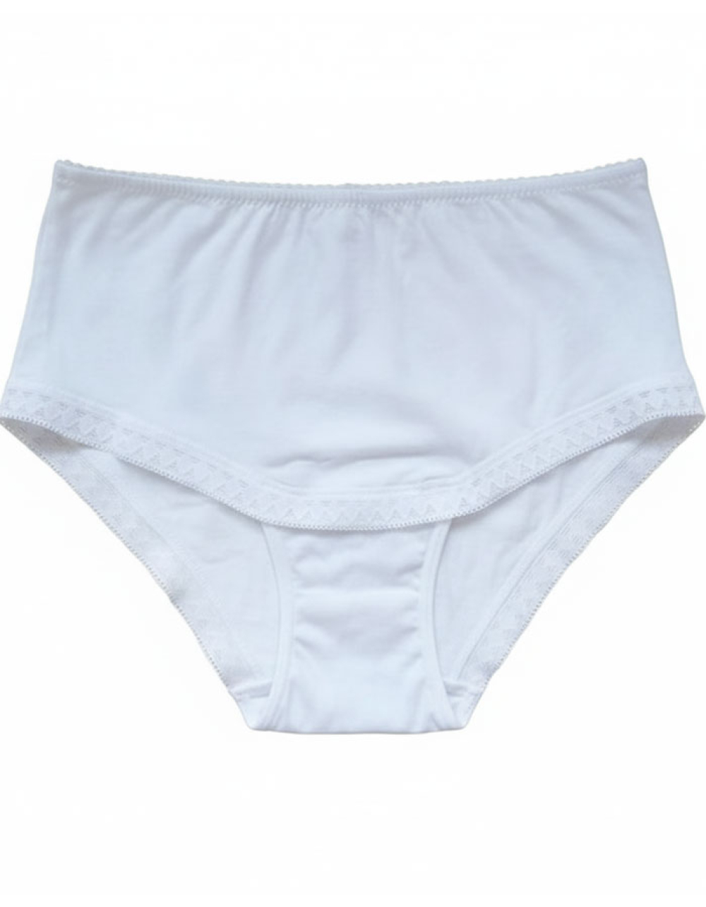 Памучна бикина с висока талия, Need it, бяла, 266